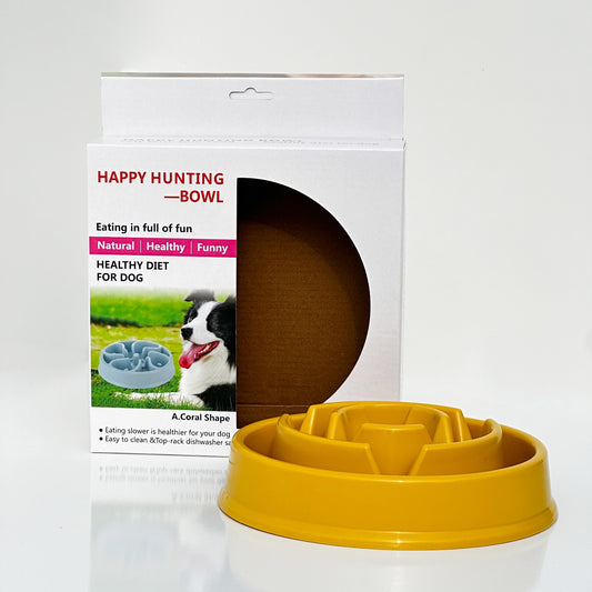 Anti-Gulp Slow Feed Bowl